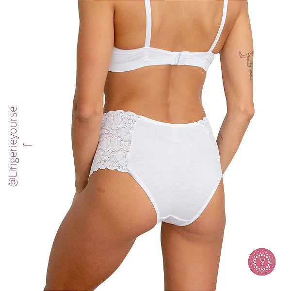 Calcinha Tanga Renda Triangular - Momento íntimo