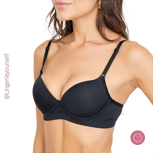 Sutiã Tradição - Bojo Casca - Microfibra - Momento íntimo