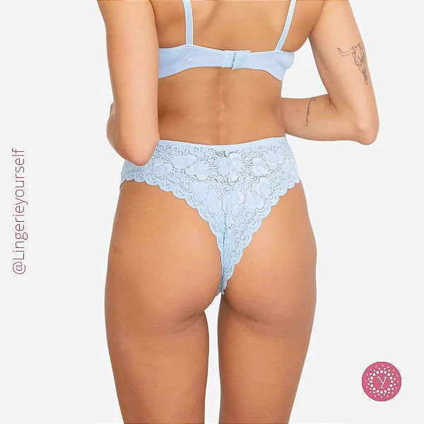 Calcinha Fio Renda- Cotton - Momento Íntimo