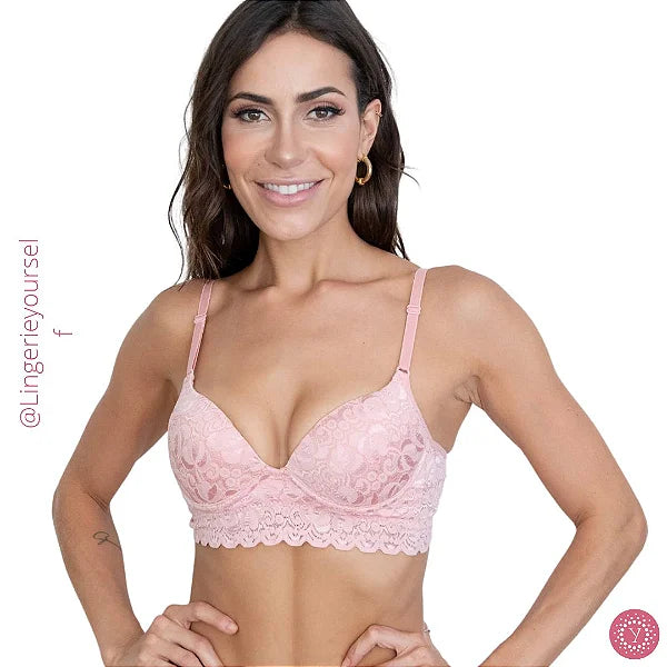 Sutiã Essência Renda - Bojo Casca - Momento íntimo