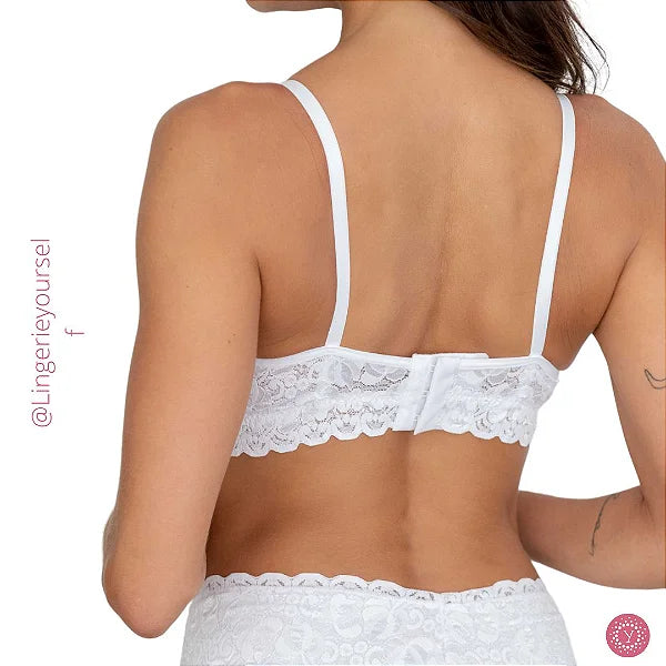 Sutiã Essência Renda - Bojo Casca - Momento íntimo