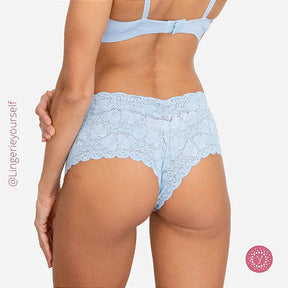 Kit 10 Calcinhas Caleçon Renda - Momento Íntimo